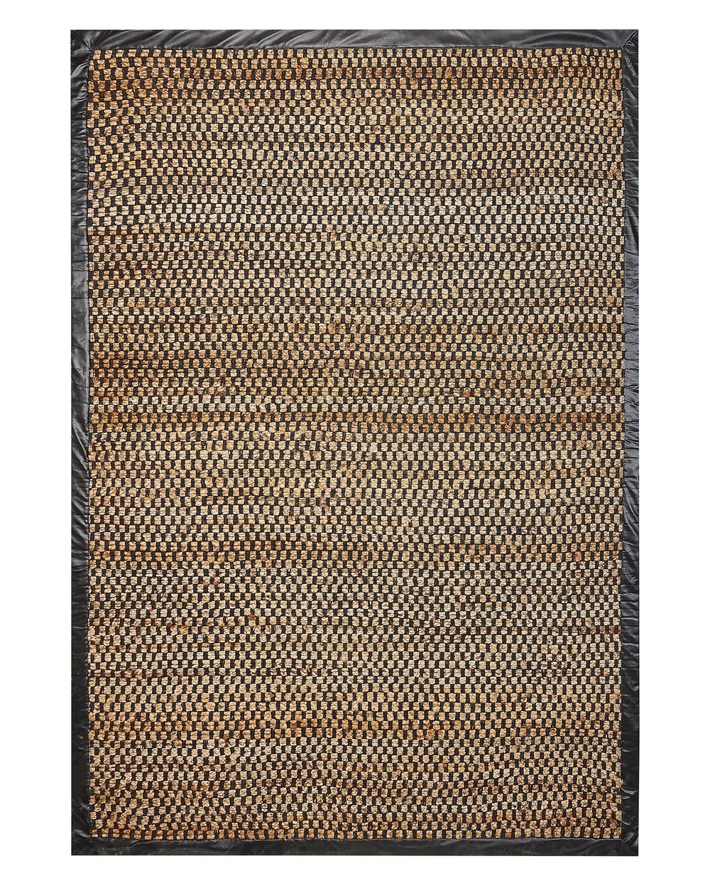 Tappeto GERCE Nero 140 x 200 cm Iuta_891480