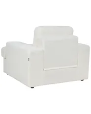 Set of 2 Armchairs ALLA Boucle Off-White_894004