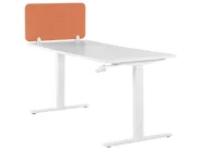 Desk Screen WALLY 80 x 40 cm Light Red_853126