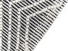 Tappeto lana grigio e bianco crema 160 x 230 cm TOPRAKKALE_856532