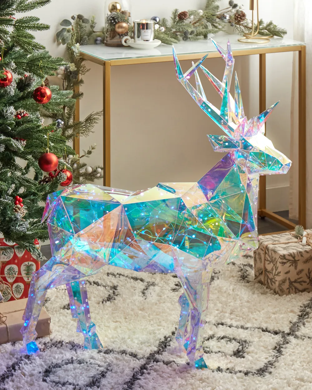 Decorazione per esterni Smart LED con App POLARIS 90 cm Renna Multicolore_887160