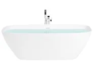 Freestanding Bathtub SELLA 1700 x 720 mm Solid Surface White_1095986