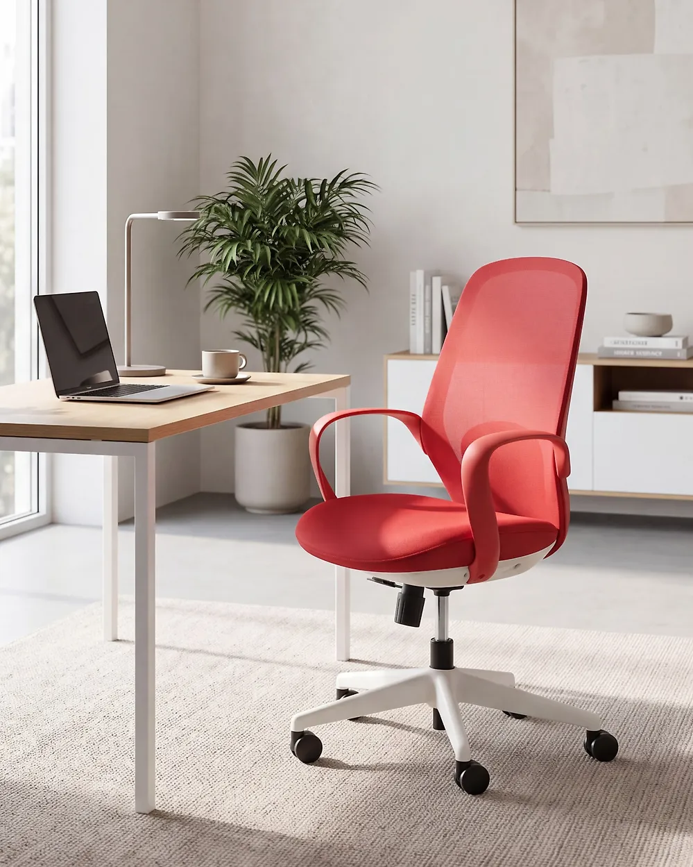Sedia da ufficio FOAMA Rosso_1175247