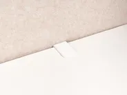 Desk Screen SOLOA 210 x 61 cm Beige_1014934