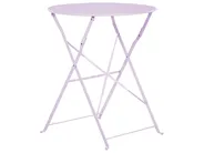 Bistro Set Folding FIORI Metal Violet_814893