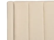Lit avec sommier Bouclé VILLETTE 140 x 200 cm Beige_882671