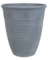 Set of 2 Plant Pots ⌀ 43 cm Grey KATALIMA_858243
