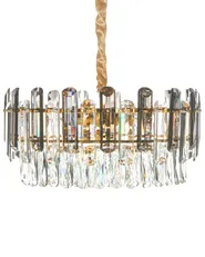Chandelier MANTARO Glass Gold_1006053