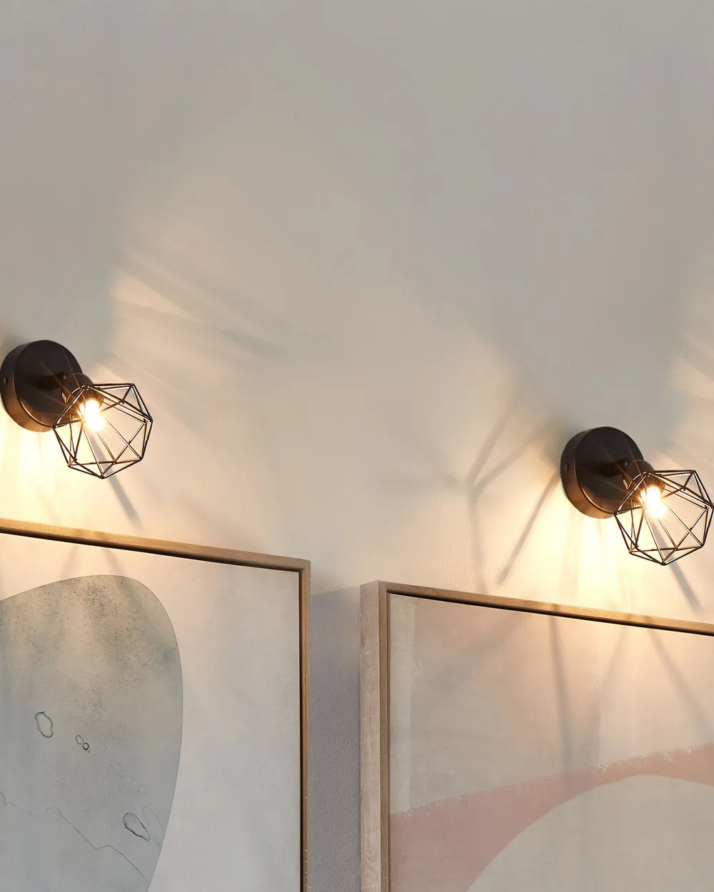 Zestaw 2 lamp spot ERMA Regulowana Metal Czarny