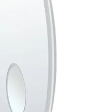 Lustro łazienkowe LED FIXIN 80 cm 80 cm Wbudowany głośnik Bluetooth Srebrny_932329