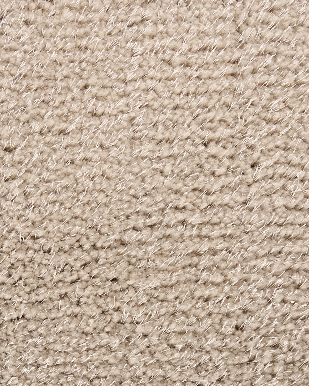 Tappeto Shaggy DEMRE Beige ø 140 cm_714864