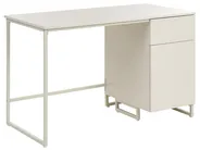 Scrivania LEXTON 120 cm 60 cm con Cassetti Beige chiaro_1102570