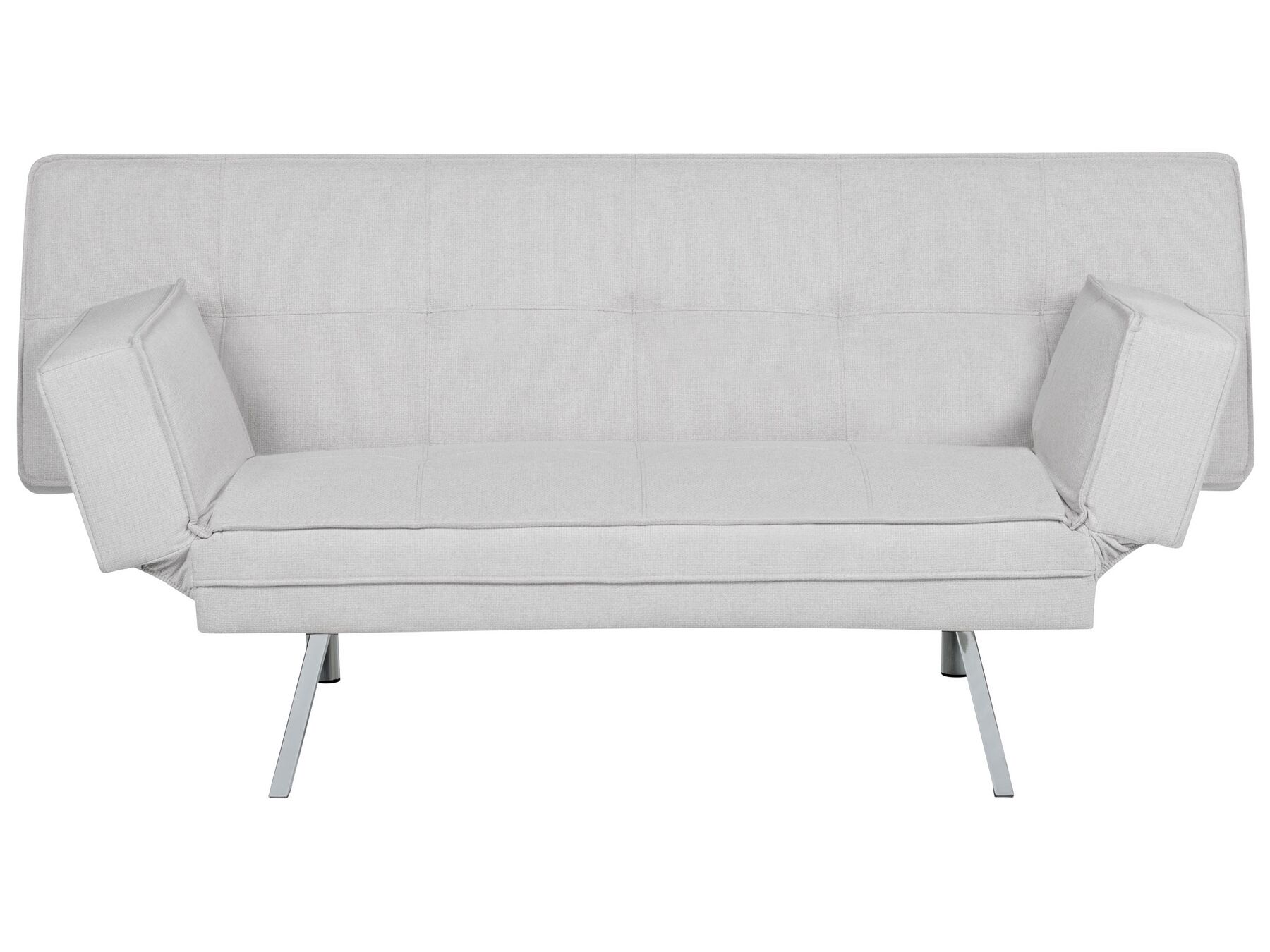 Canapé-lit en tissu gris clair BRISTOL_905079