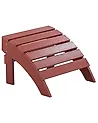 Garden Footstool ADIRONDACK Red