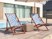 Teli da sdraio ANZIO/AVELLINO 113 x 44 cm Blu_1073897
