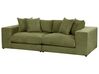 3-Sitzer Sofa dunkelgrün mit Kissen GLORVIKA II_923900