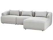 Sofá esquinero SVANSELE Tela Gris Izquierda_1185004