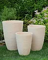 Plant Pot CAMIA 35 cm Beige