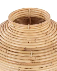 Wazon dekoracyjny ELATIA 70 cm Rattan Naturalny_926278