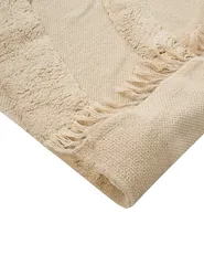 Kids Rug NAKO  Beige 140 x 200 cm Cotton_1135355