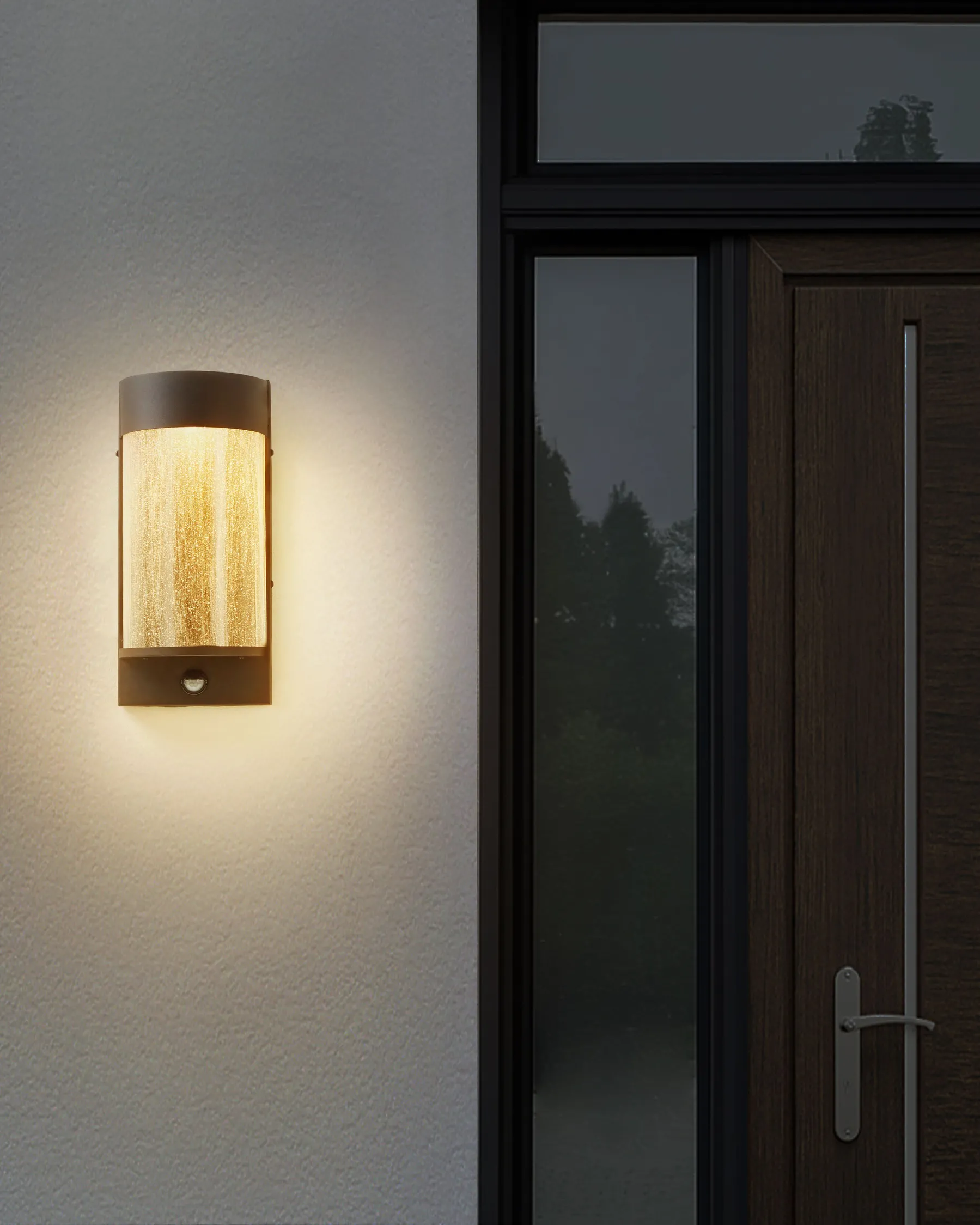 Applique a LED per esterni PHEPPIE con sensore di movimento Nero_870700