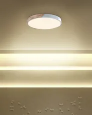 LED Ceiling Lamp PATTANI Metal White_824741