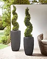 Zestaw 2 donic CEDRUS 37/45 cm Technorattan Czarny