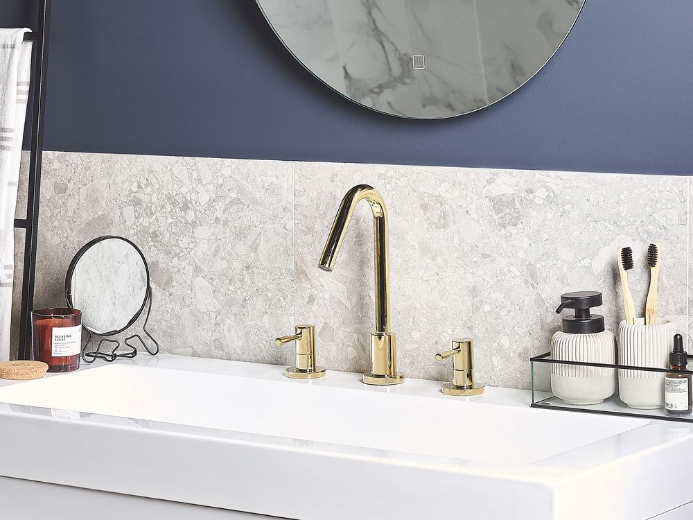 Robinet de lavabo KALAMBO Laiton Doré