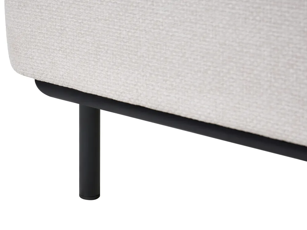 Bett mit Lattenrost Stoff CORIO 140 x 200 cm Hellbeige_1060134