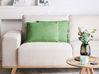 Set of 2 Cotton Cushions 35 x 50 cm Green MABA_940247