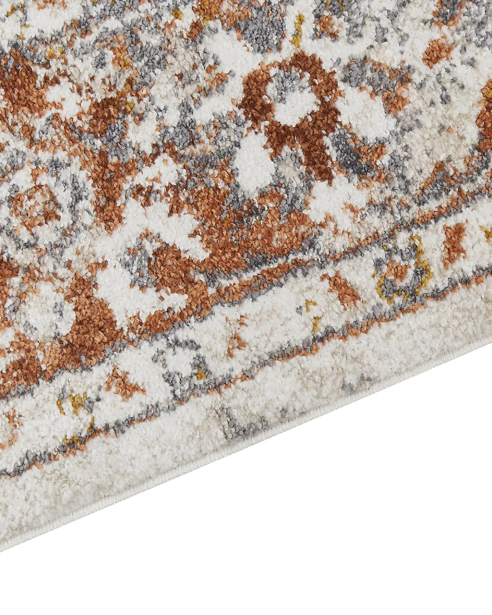 Tappeto VAYK Marrone Beige 80 x 150 cm_853609