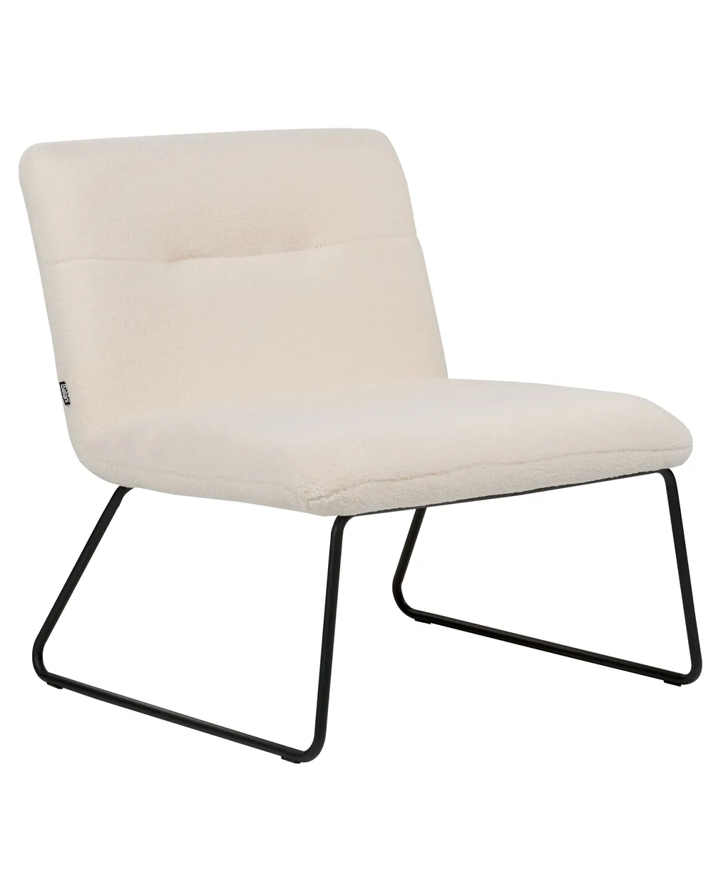 Poltrona COTULLA Bouclé Bianco_887340