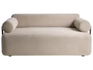 Divano 2 posti ELVA Bouclé Beige_1035615