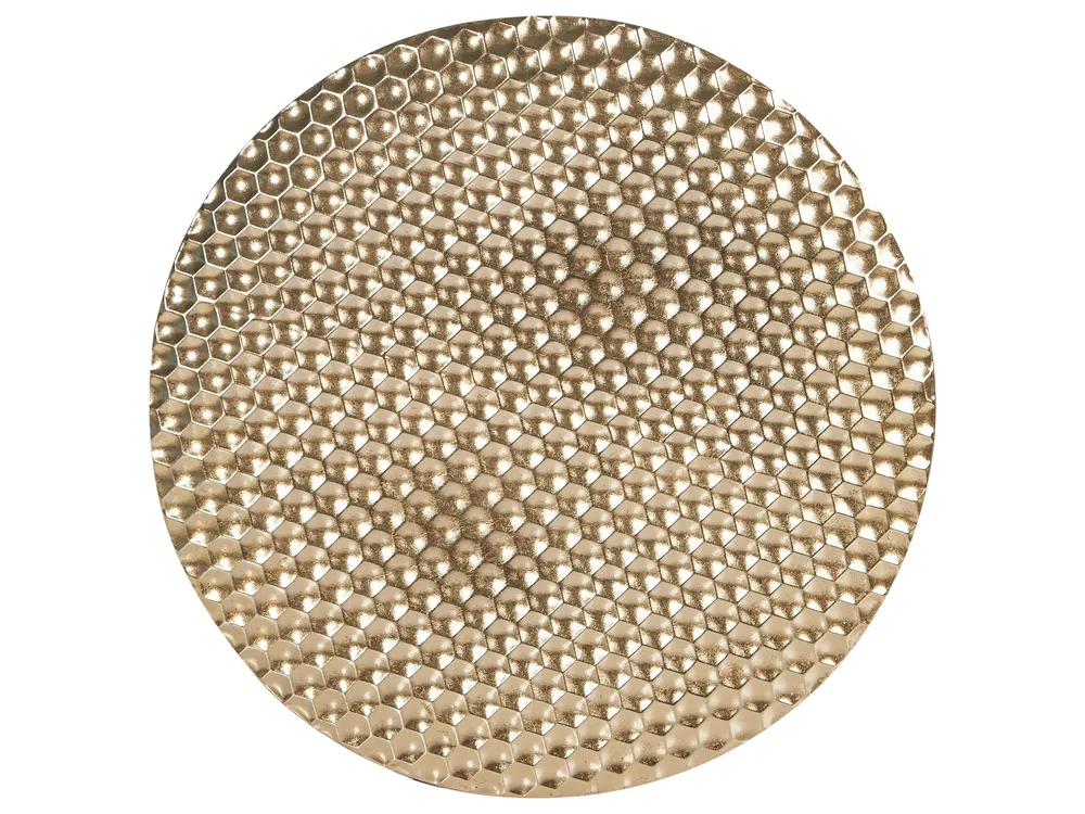 Dekoracja ścienna CAMARATE Metal 60 cm Złoty