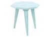 Set of 2 Wooden Side Tables Blue KANRI_852191