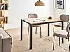 Mesa de comedor MANN Marrón/Negro 120 cm 80 cm