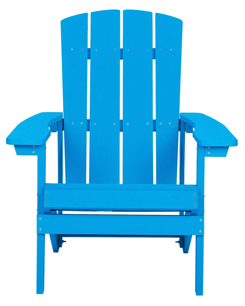 Garden Chair ADIRONDACK with Footstool Blue_809436