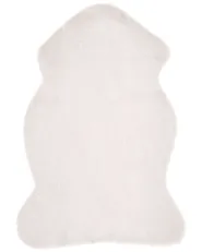 Faux Fur Rug UNDARA Off-White 60 x 90 cm_790237