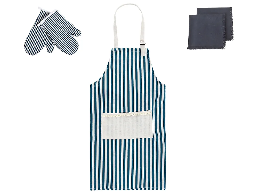 Küchentextilien Set CUCUMIS Blau