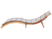 Sun-lounger Marbueno Black 190 x 27 x 58 cm Casual