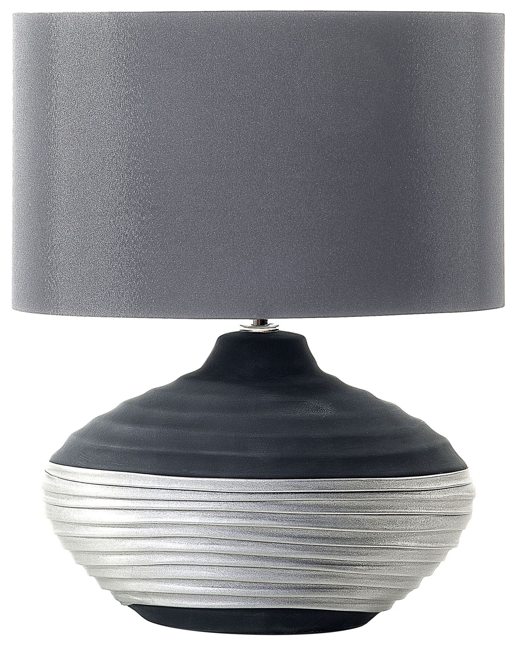 Lámpara de mesa gris LIMA_184678