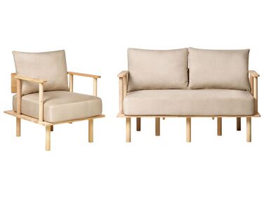 3-Sitzer Sofa Stoff beige ASKER