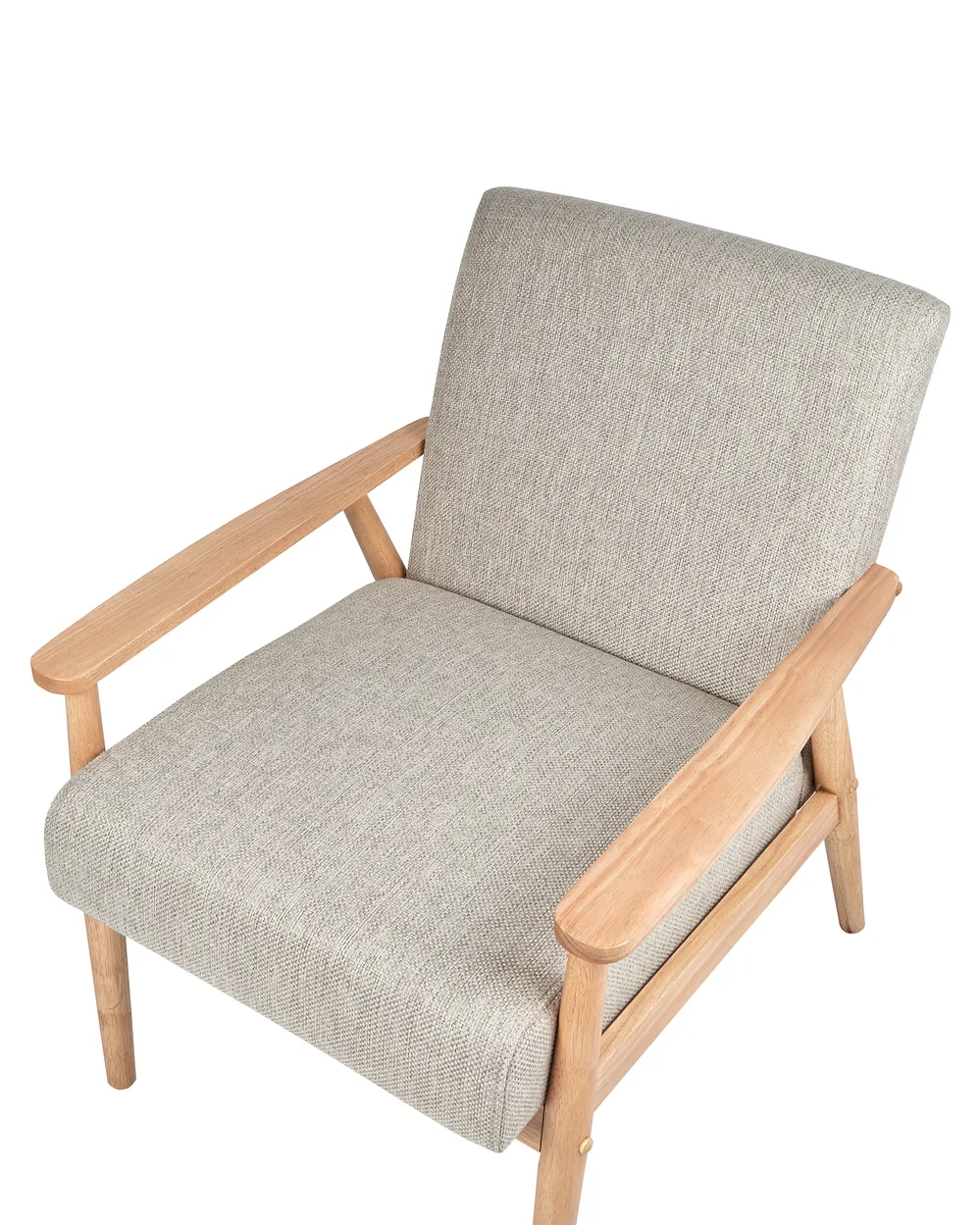 Armchair ESRUM Fabric Light Brown/ Grey_943366