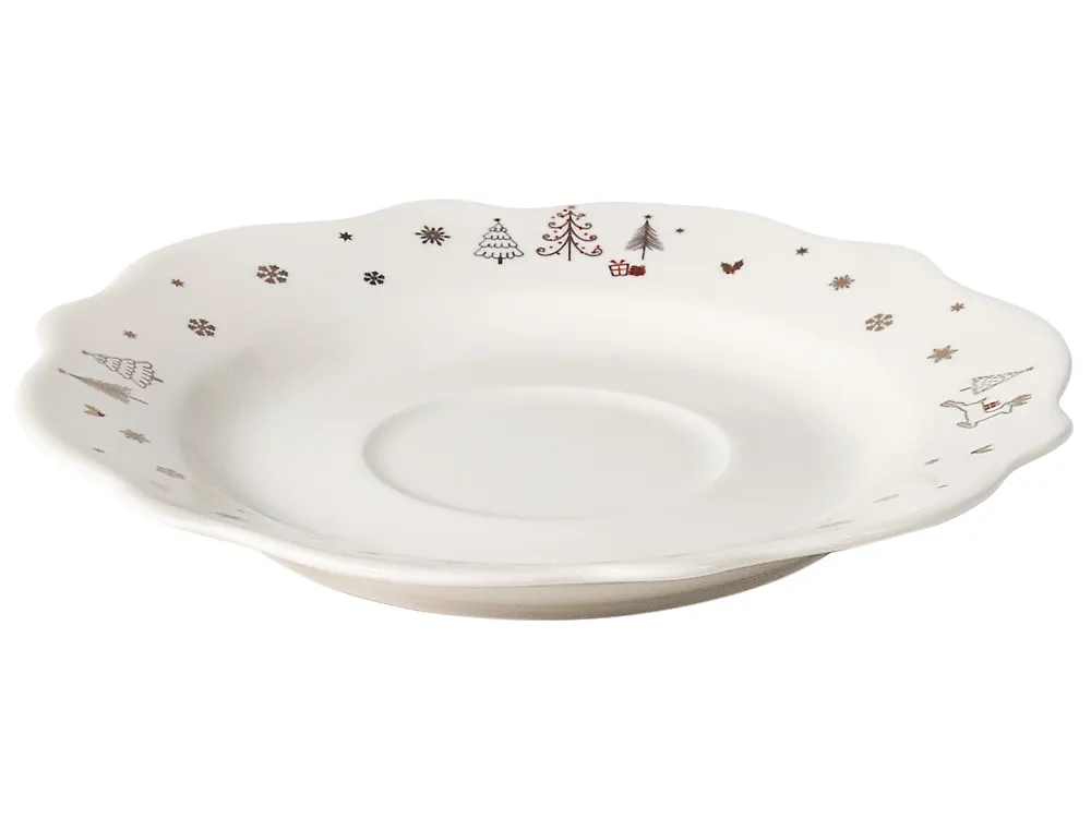 Zastawa stołowa 20-częściowa PERILLA Porcelana Biały_1192005
