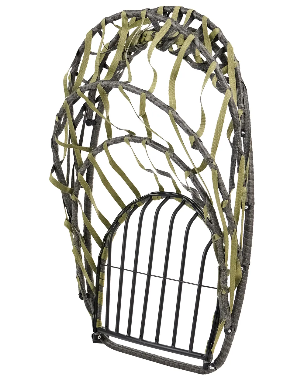 Hanging Chair with Stand GODRANO Metal Grey_1146531