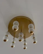 Ceiling Lamp YOWAKA Metal Gold_994861