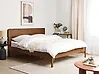 Bed BOISSET 180 x 200 cm (EU Super King) Brown Ash Wood
