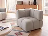 Module d'angle MAKSABERG Tissu Beige