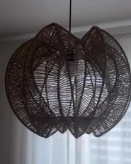 Pendant Lamp MANINGA Paper Rope Light Brown_1017704