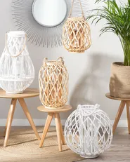Lampion MAURITIUS 30 cm Wierzba Naturalny_858569